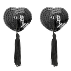 COQUETTE CHIC DESIRE - NIPPLE COVERS BLACK - Amore24