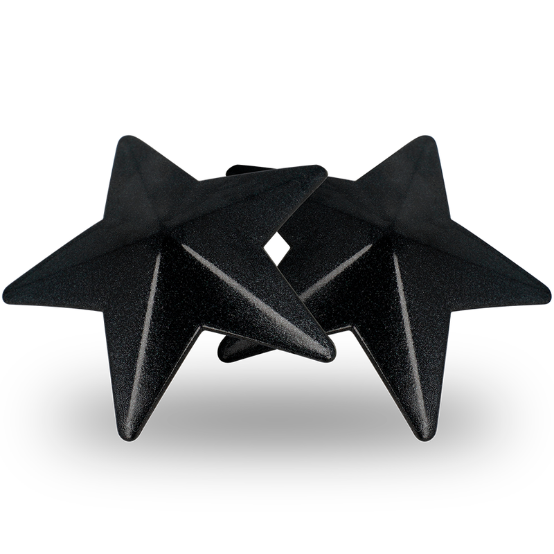 COQUETTE CHIC DESIRE - NIPPLE COVERS BLACK STARS - Amore24