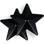 COQUETTE CHIC DESIRE - NIPPLE COVERS BLACK STARS - Amore24