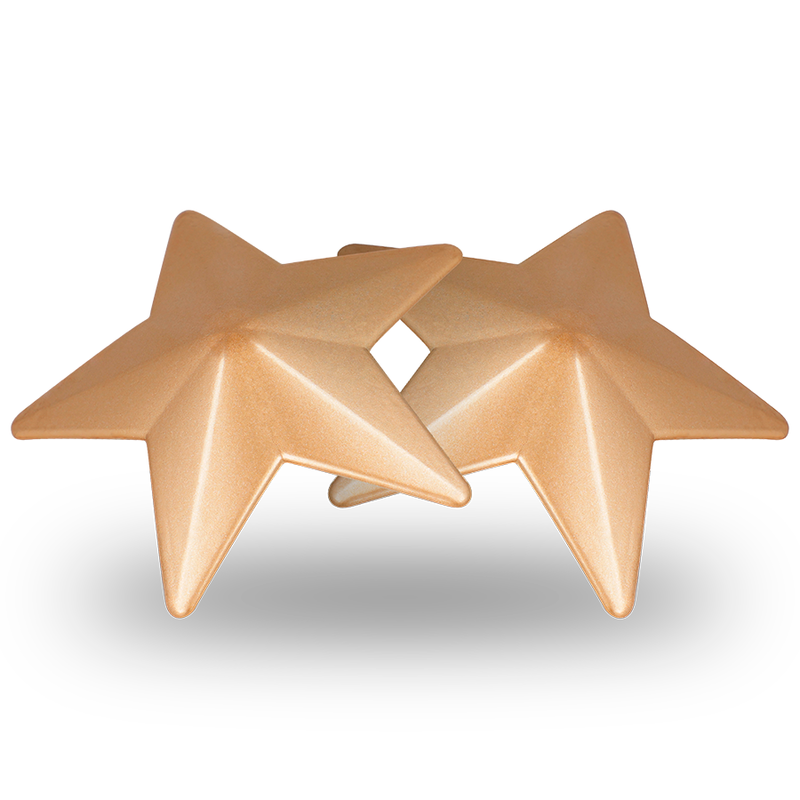COQUETTE CHIC DESIRE - NIPPLE COVERS GOLDEN STARS - Amore24