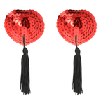COQUETTE CHIC DESIRE - NIPPLE COVERS RED - Amore24