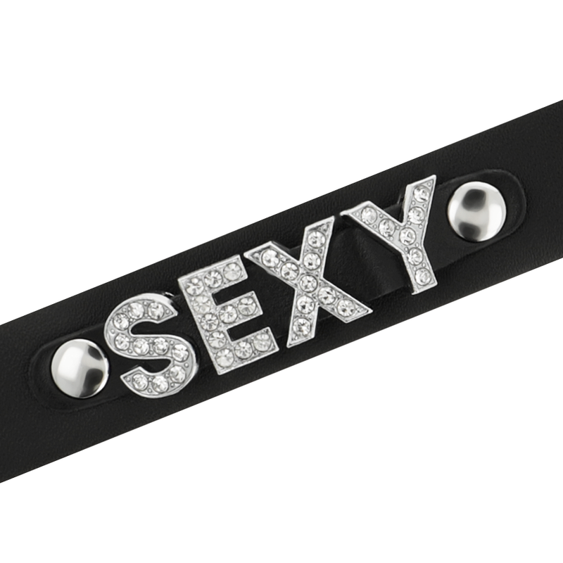 COQUETTE CHIC DESIRE - SEXY VEGAN LEATHER CHOKER - Amore24