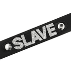COQUETTE CHIC DESIRE - SLAVE VEGAN LEATHER CHOKER - Amore24
