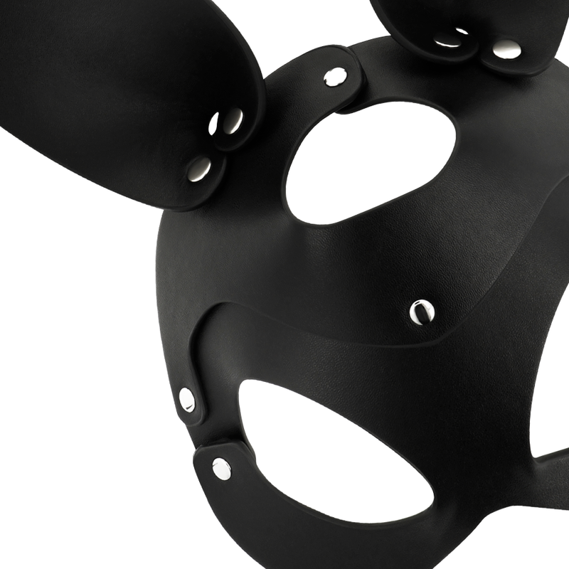 COQUETTE CHIC DESIRE - VEGAN LEATHER MASK WITH BUNNY EARS - Amore24