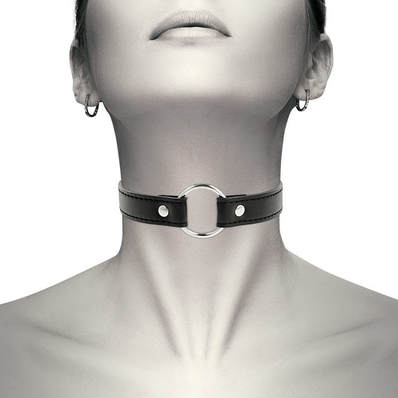 COQUETTE CHIC DESIRE - VEGAN LEATHER NECKLACE WOMAN ACCESSORY - Amore24