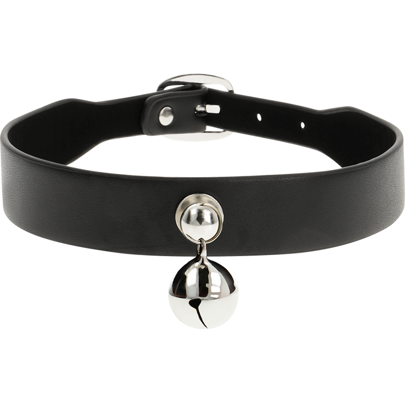 COQUETTE CHIC DESIRE - VEGAN LEATHER NECKLACE WOMAN RATTLE ACCESSORY - Amore24