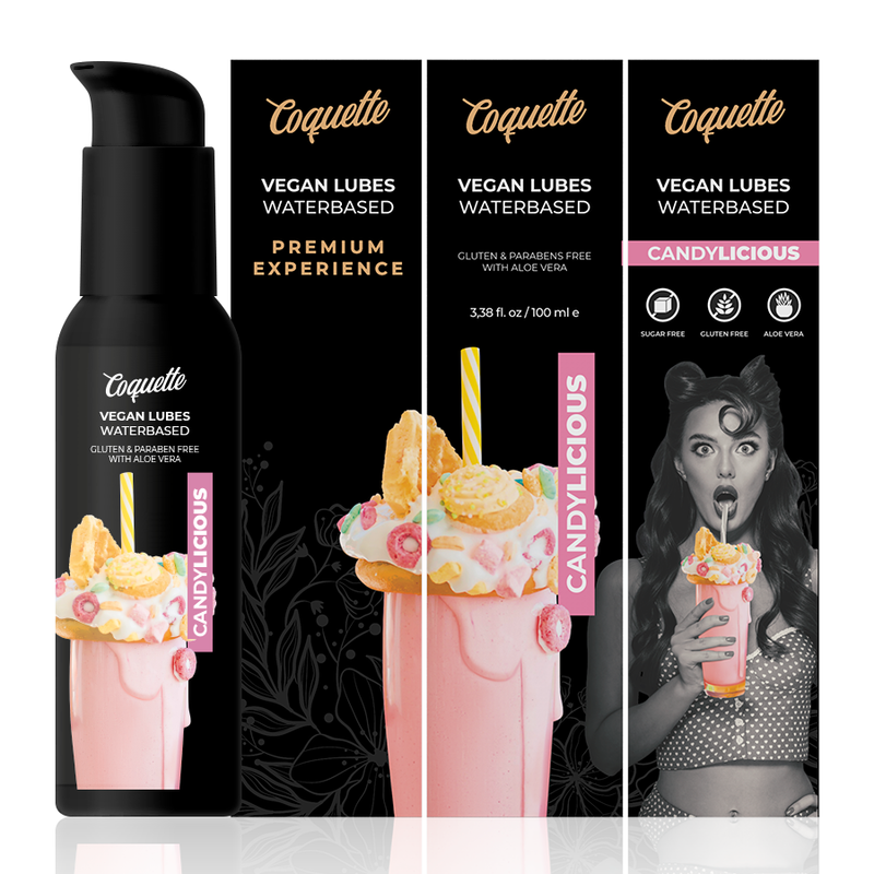 COQUETTE CHIC DESIRE - PREMIUM EXPERIENCE 100ML VEGAN LUBES CANDYLICIOUS - Amore24