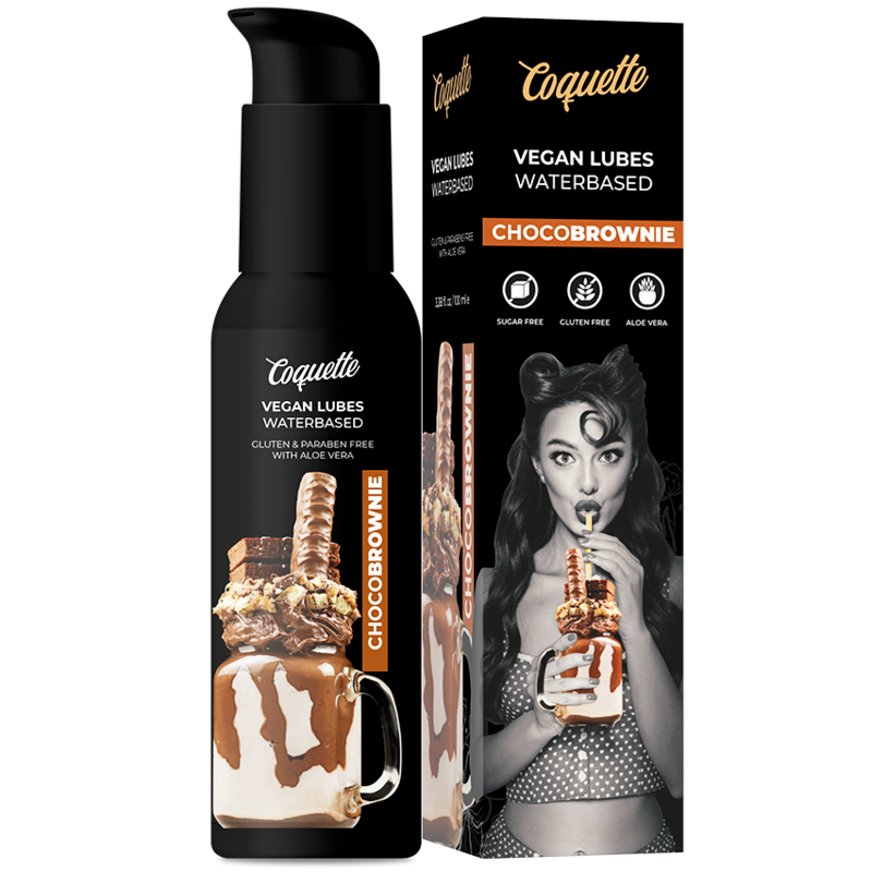 COQUETTE CHIC DESIRE - PREMIUM EXPERIENCE 100ML VEGAN LUBES CHOCOBROWNIE - Amore24