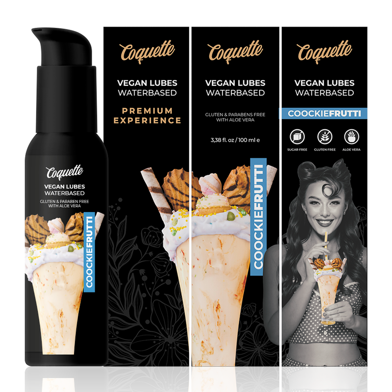 COQUETTE CHIC DESIRE - PREMIUM EXPERIENCE 100ML VEGAN LUBES COOKIEFRUTTI - Amore24