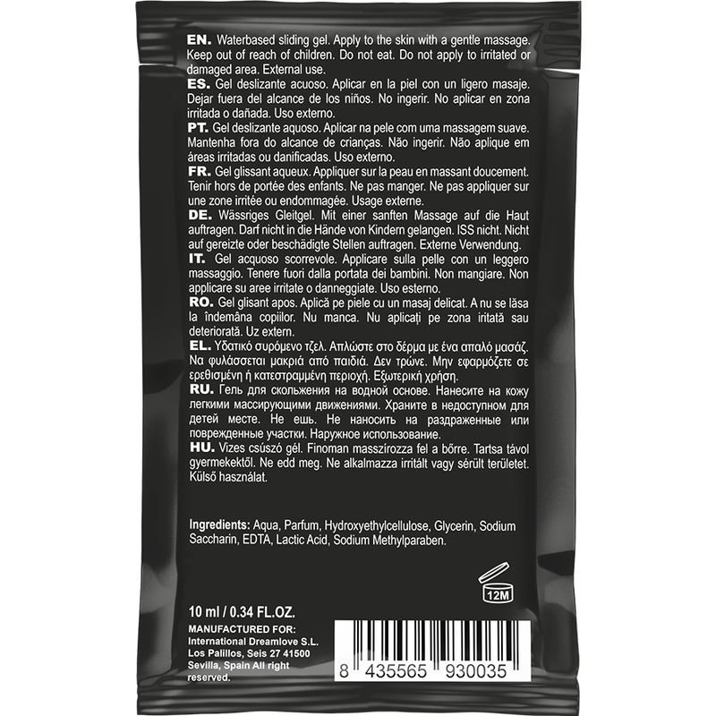 COQUETTE CHIC DESIRE - STRAWBERRY WATER BASED KISSABLE LUBRICANT POCKET 10 ML - Amore24
