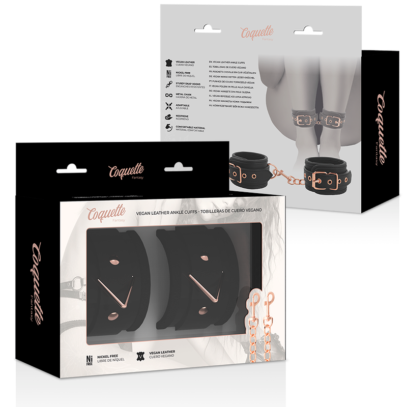COQUETTE CHIC DESIRE - FANTASY ANKLE CUFFS WITH NEOPRENE LINING - Amore24