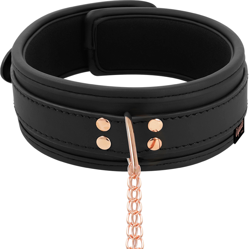 COQUETTE CHIC DESIRE - FANTASY NIPPLE CLAMP NECKLACE WITH NEOPRENE LINING - Amore24