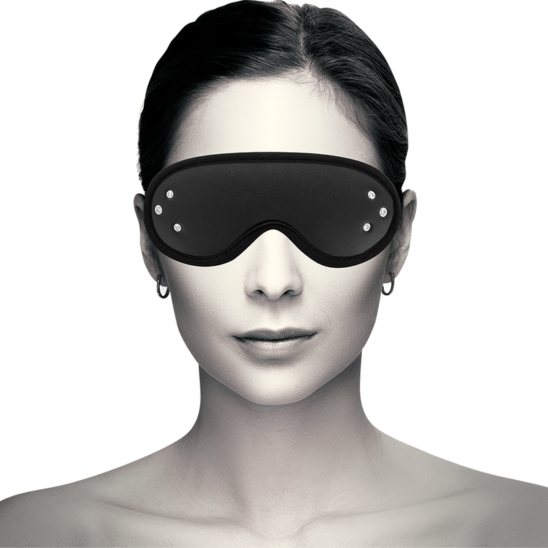 COQUETTE CHIC DESIRE - FANTASY VEGAN LEATHER BLIND MASK WITH NEOPRENE LINING - Amore24