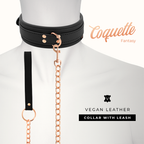 COQUETTE CHIC DESIRE - FANTASY VEGAN LEATHER COLLAR WITH NEOPRENE LINING - Amore24