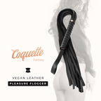 COQUETTE CHIC DESIRE - FANTASY VEGAN LEATHER FLOGGER - Amore24