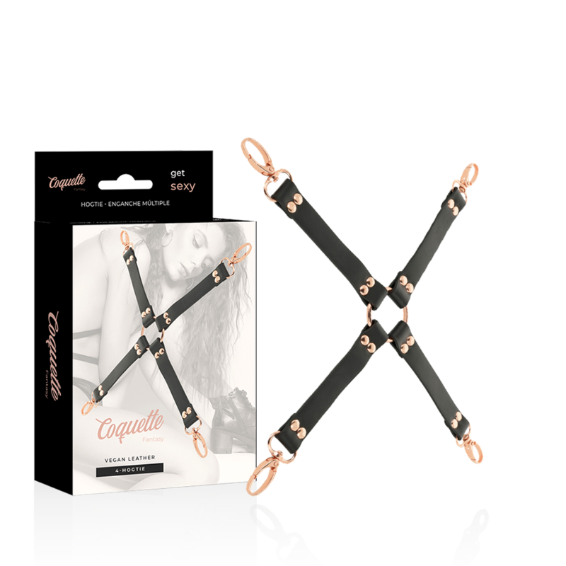 COQUETTE CHIC DESIRE - FANTASY VEGAN LEATHER HOG TIE - Amore24