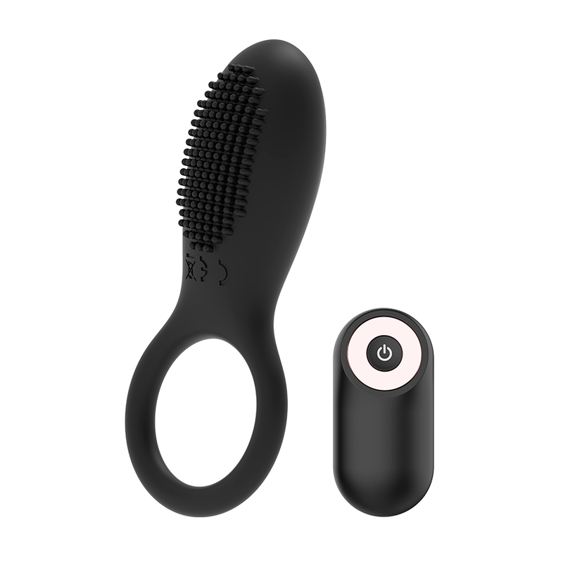 COQUETTE CHIC DESIRE - COCK RING REMOTE CONTROL RECHARGEABLE BLACK/ GOLD - Amore24