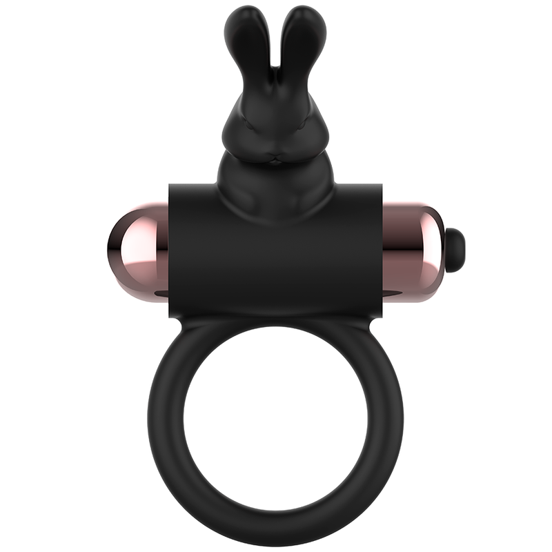 COQUETTE CHIC DESIRE - COCK RING WITH VIBRATOR BLACK/ GOLD - Amore24