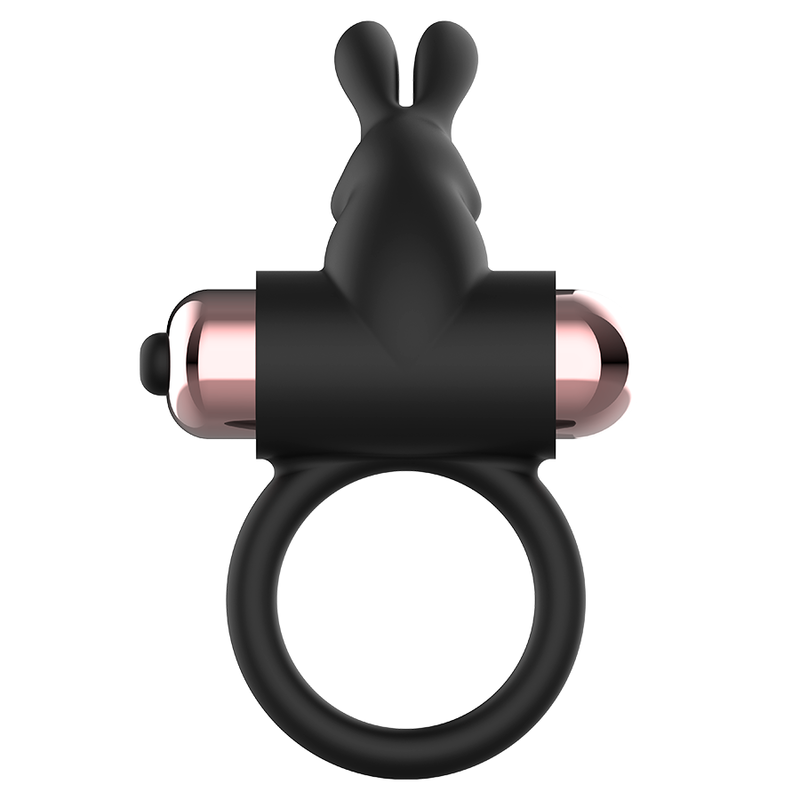 COQUETTE CHIC DESIRE - COCK RING WITH VIBRATOR BLACK/ GOLD - Amore24