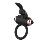 COQUETTE CHIC DESIRE - COCK RING WITH VIBRATOR BLACK/ GOLD - Amore24