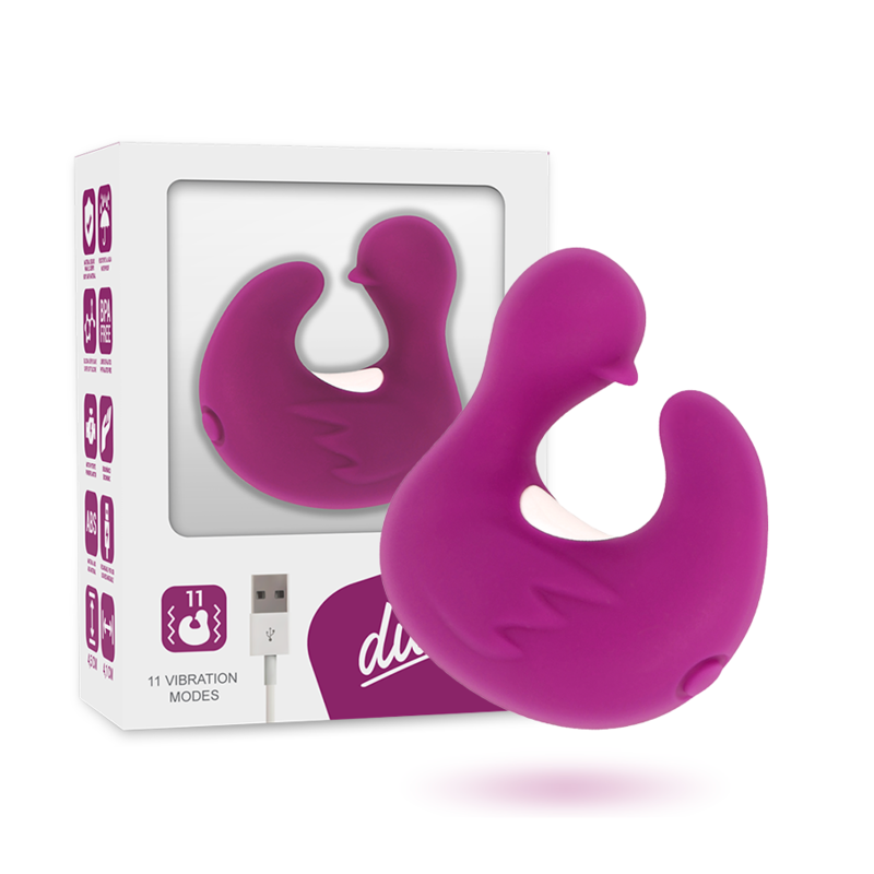 COVERME - DUCKYMANIA RECHARGEABLE SILICONE STIMULATING DUCK THIMBLE - Amore24