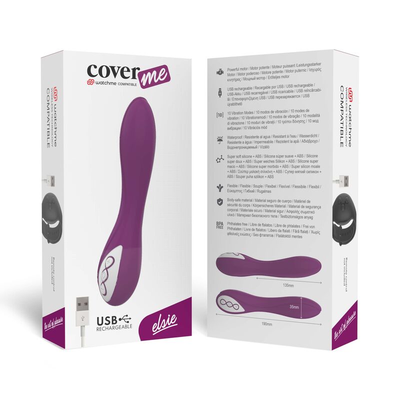 COVERME - ELSIE COMPATIBLE WITH WATCHME WIRELESS TECHNOLOGY - Amore24