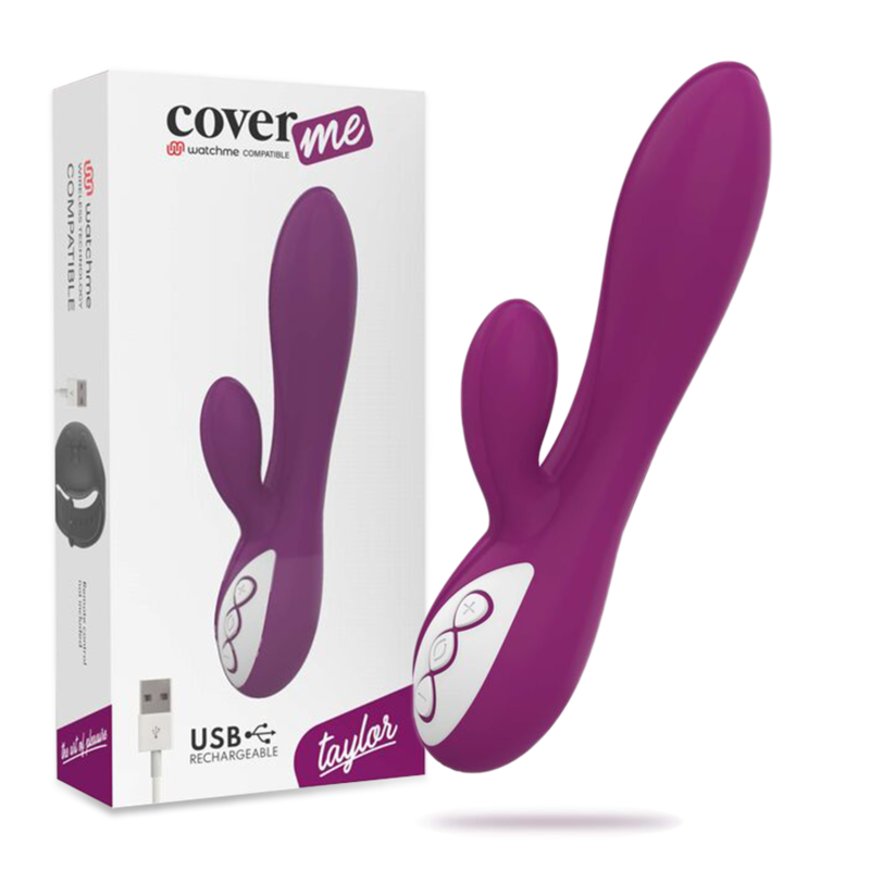 COVERME - TAYLOR VIBRATOR COMPATIBLE WITH WATCHME WIRELESS TECHNOLOGY - Amore24