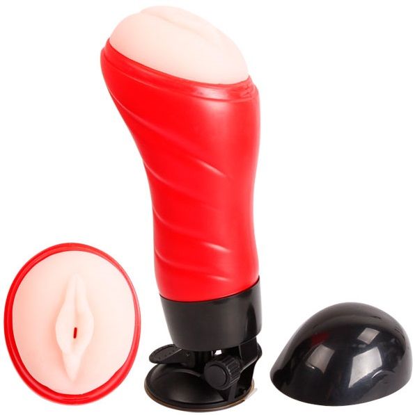 CRAZY BULL - VAGINA WITH VOICE MASTURBATOR BASE - Amore24