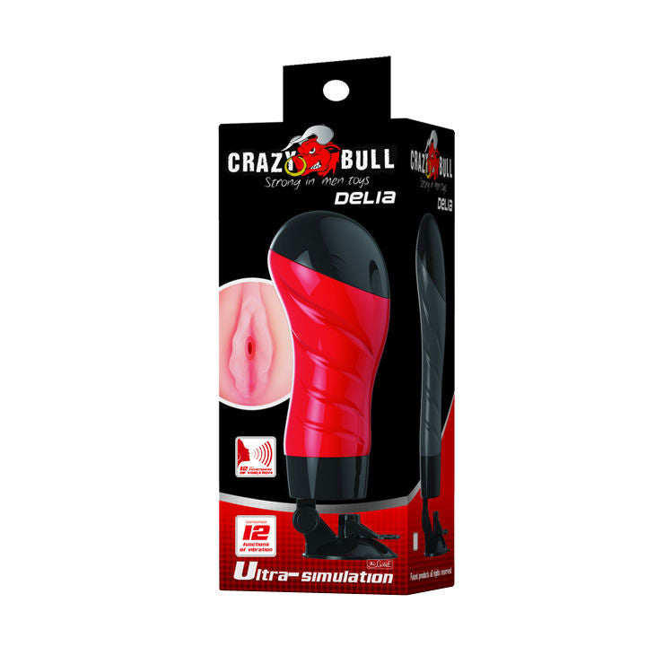 CRAZY BULL - VAGINA WITH VOICE MASTURBATOR BASE - Amore24