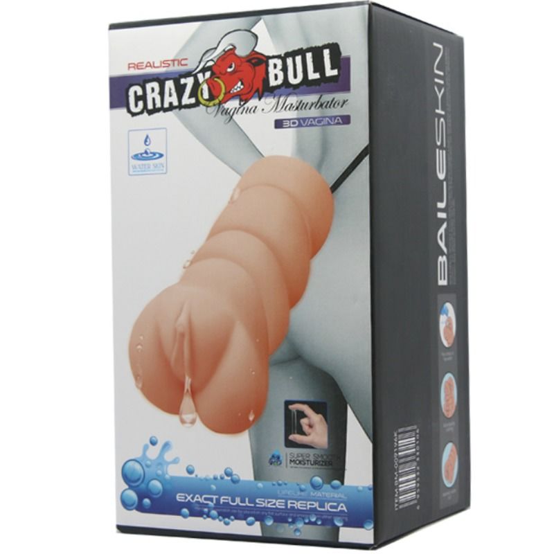 CRAZY BULL - WATER SKIN MASTURBADOR VAGINA MODEL 3 - Amore24