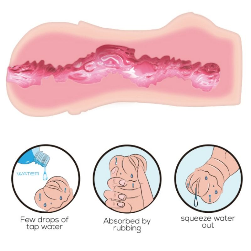 CRAZY BULL - WATER SKIN VAGINA MASTURBADOR - Amore24