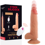 CYBER SILICOCK - REMOTE CONTROL REALISTIC MASTER BEN 23.88 CM -O- 4.3 CM - Amore24
