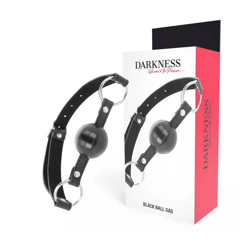 DARKNESS - BLACK BALL GAG - Amore24
