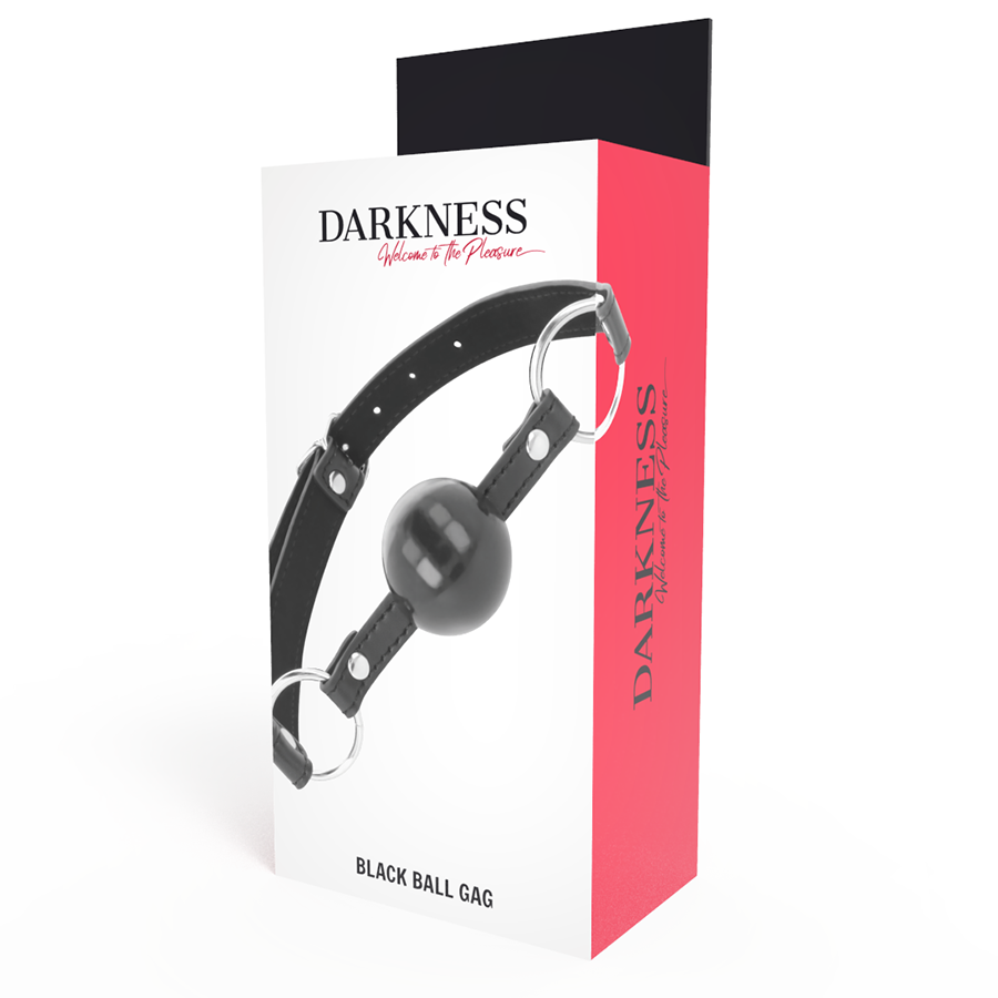 DARKNESS - BLACK BALL GAG - Amore24