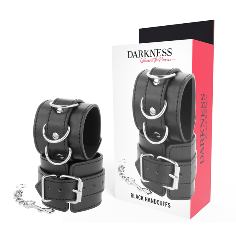DARKNESS - BLACK HANDCUFFS - Amore24