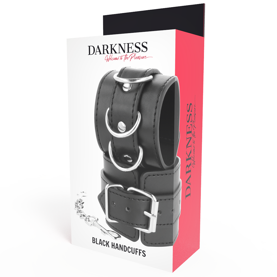 DARKNESS - BLACK HANDCUFFS - Amore24