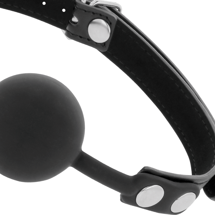 DARKNESS - BLACK SILICONE GAG - Amore24
