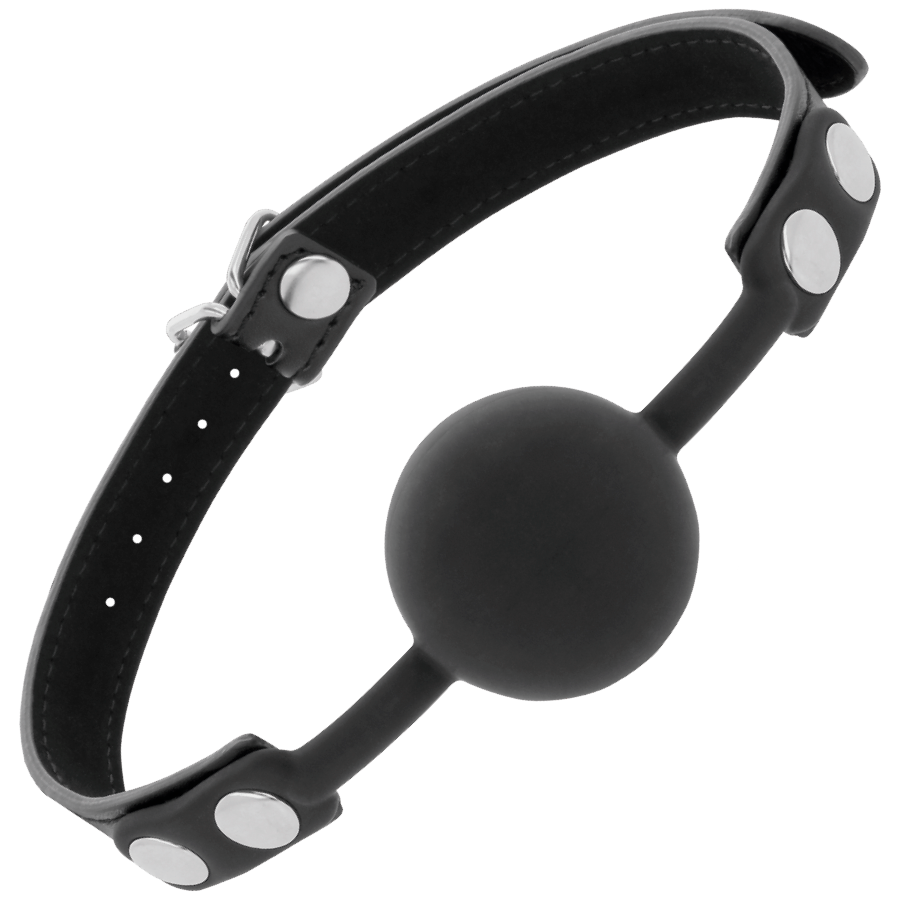 DARKNESS - BLACK SILICONE GAG - Amore24