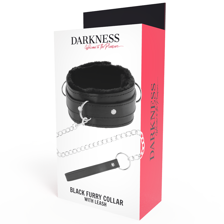 DARKNESS - COMFORTABLE POSTURE NECKLACE WITH LEATHER CHAIN - Amore24
