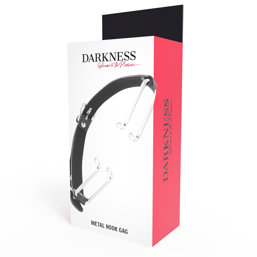 DARKNESS - GAG WITH BLACK HOOK - Amore24