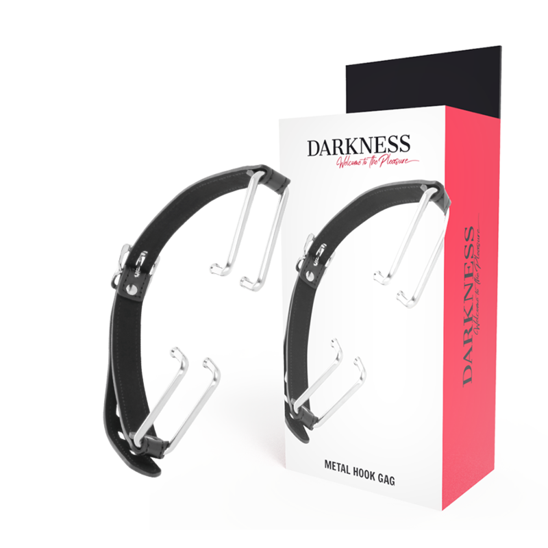 DARKNESS - GAG WITH BLACK HOOK - Amore24
