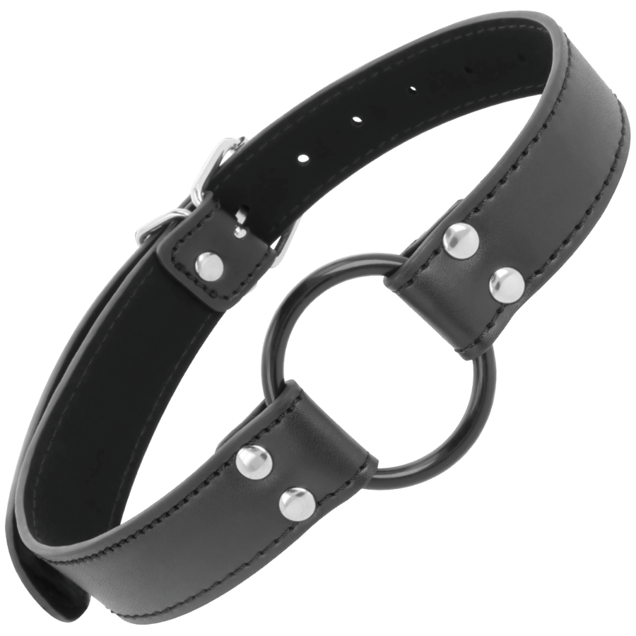 DARKNESS - GAG WITH RING DIAMETER 3.6 CM - Amore24