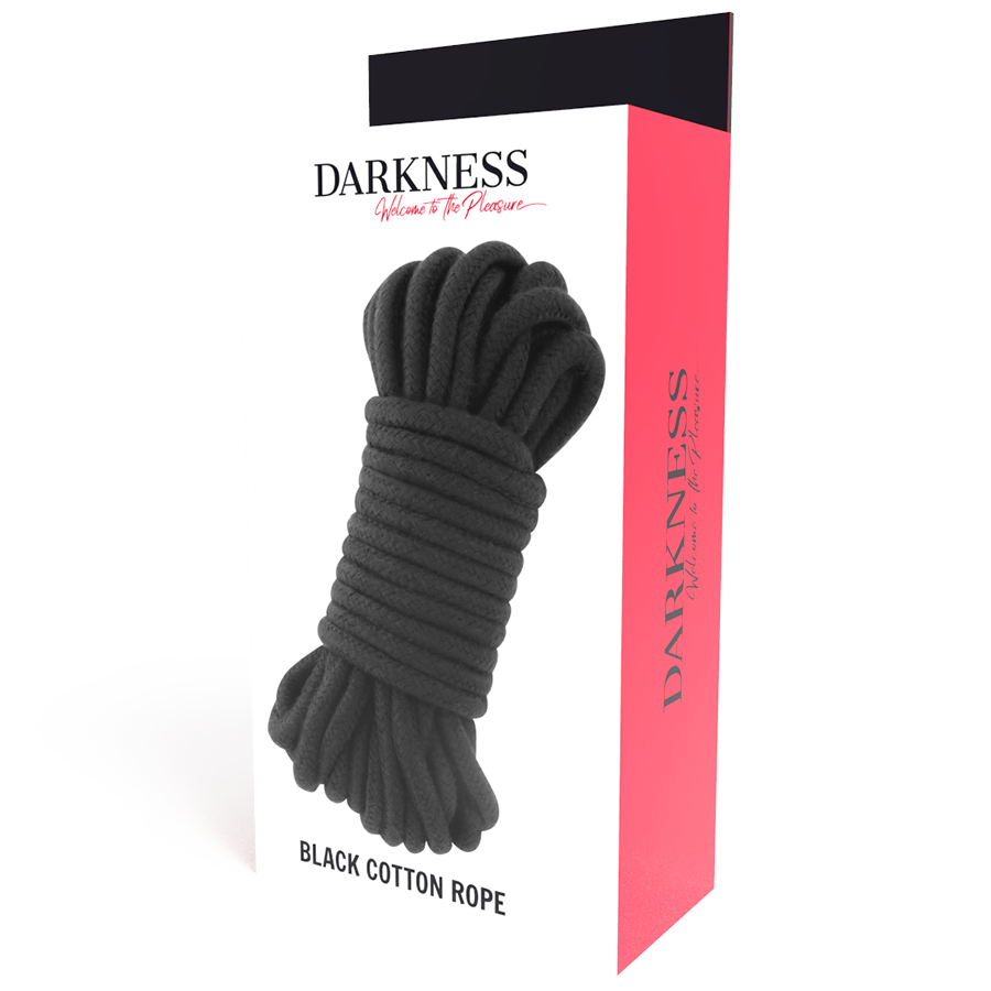 DARKNESS - JAPANESE ROPE 5 M BLACK - Amore24