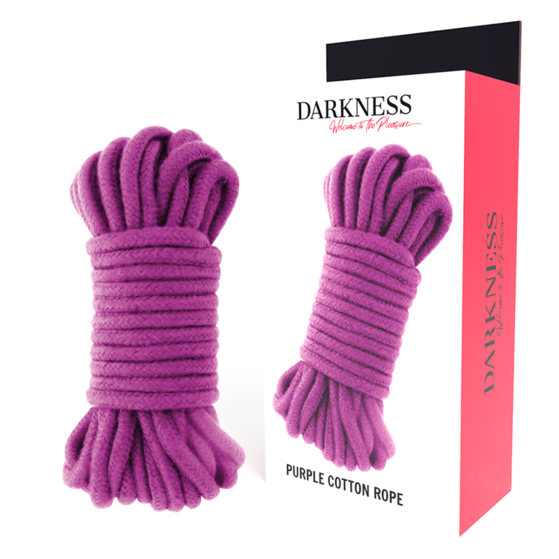 DARKNESS - JAPANESE ROPE 5 M PURPLE - Amore24