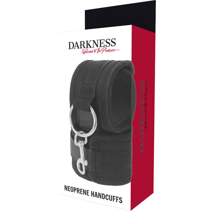 DARKNESS - NEOPRENE HANDCUFFS - Amore24