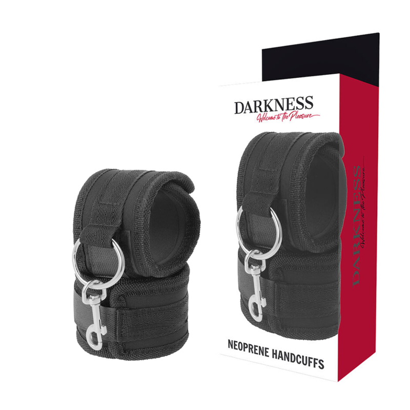 DARKNESS - NEOPRENE HANDCUFFS - Amore24