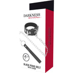 DARKNESS - PENIS RING WITH STRAP - Amore24