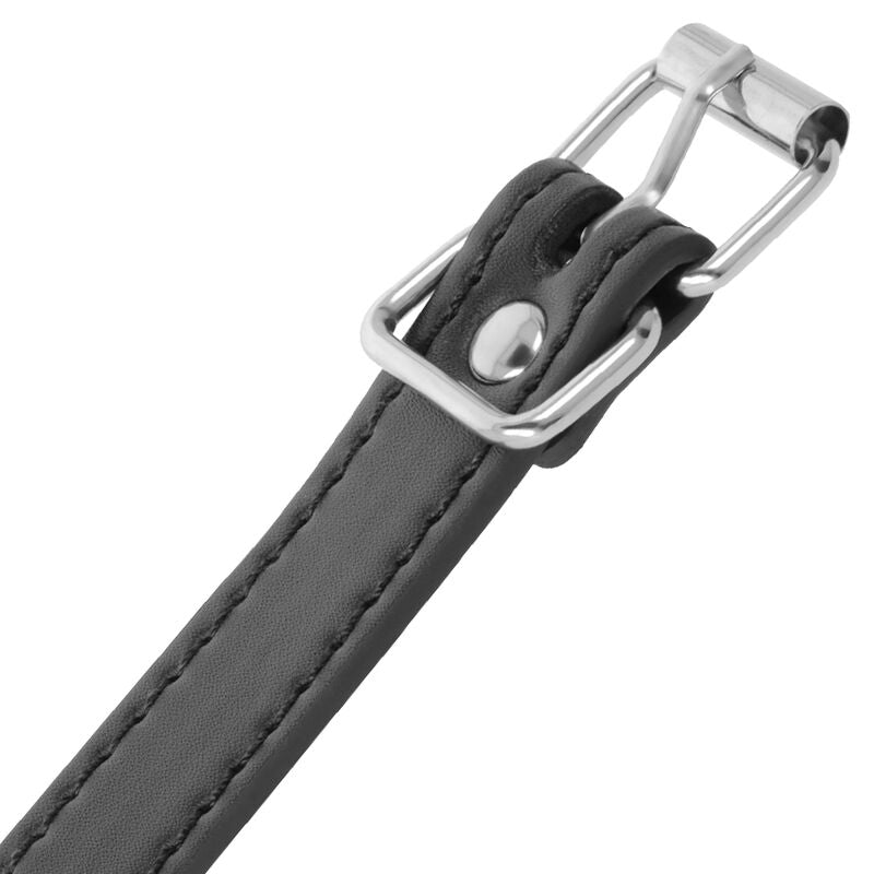 DARKNESS - PENIS RING WITH STRAP - Amore24