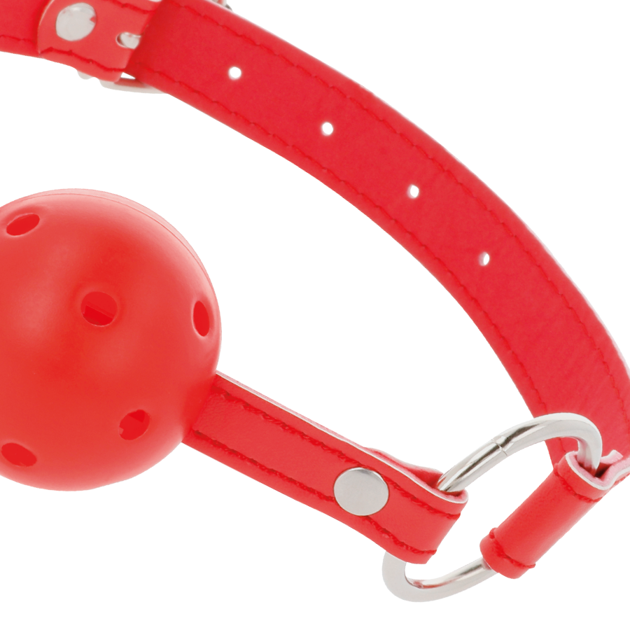DARKNESS - RED BREATHABLE GAG - Amore24