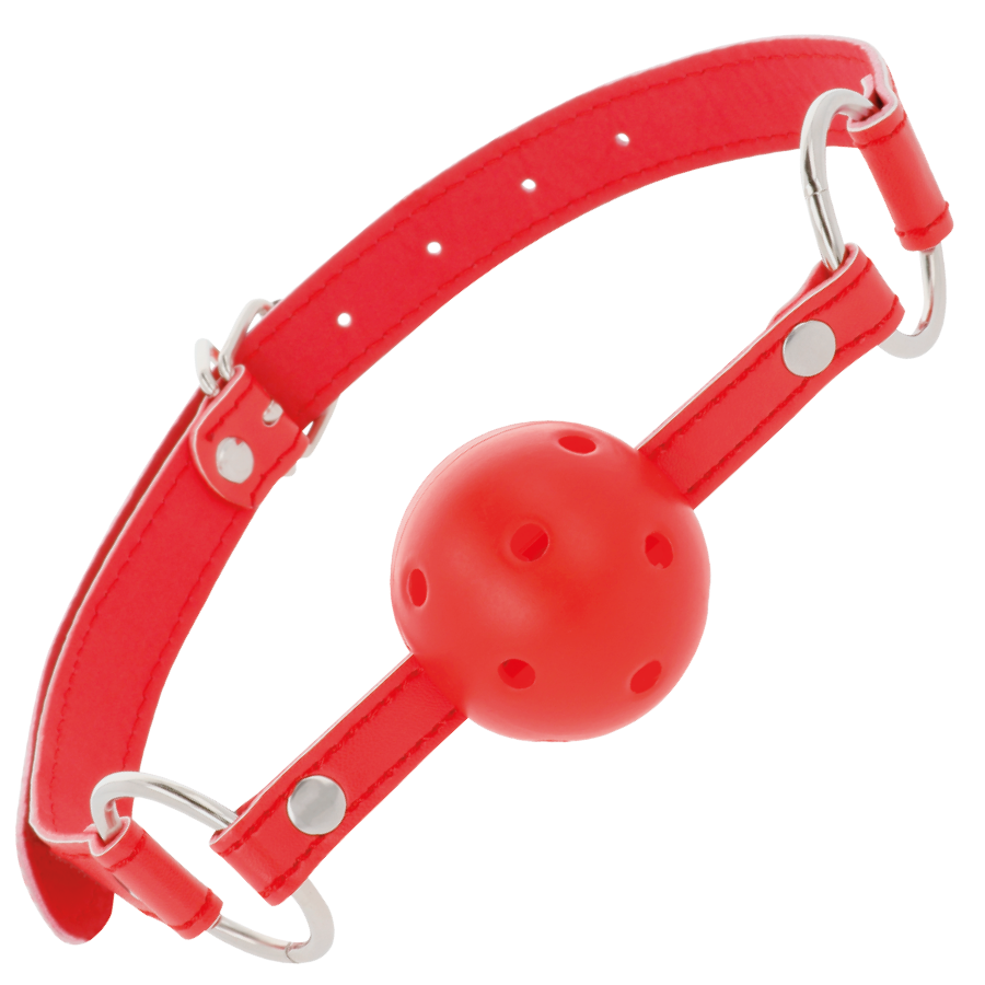 DARKNESS - RED BREATHABLE GAG - Amore24